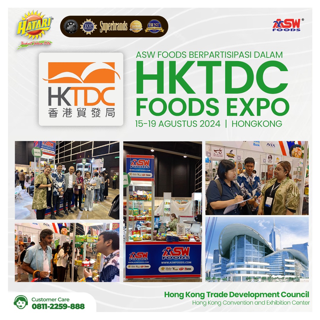 ASWFOODS Berpartisipasi di HKTDC Food Expo di Hongkong 2024